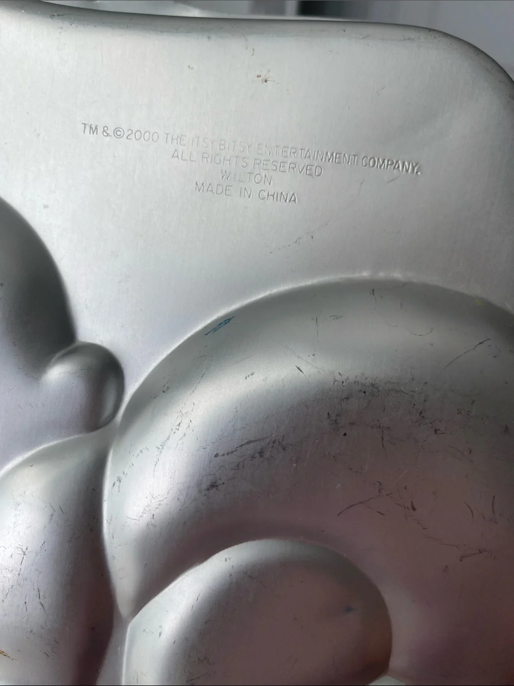 Wilton - Baby Cake Pan - The Itsy Bitsy - Metallic- 2000